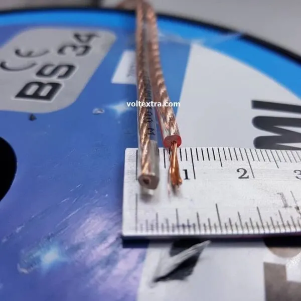 สายลำโพง MITSUMI BS-34 สายลำโพงสำหรับเครื่องเสียงรถยนต์