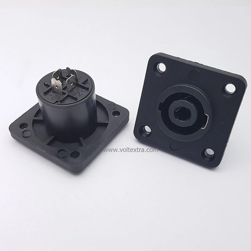 SPEAKON ติดแท่น เหลี่ยม