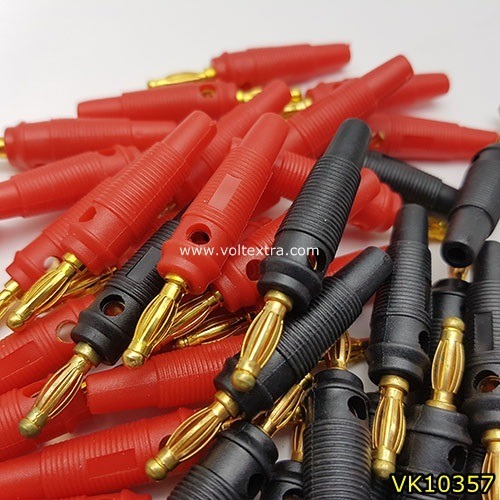 ปลั๊กบานาน่า ยางแกนทอง