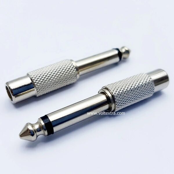 ปลั๊กไมค์ท้ายแจ๊ค RCA เหล็ก