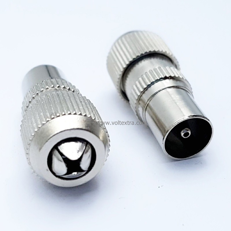 ปลั๊ก TV เหล็ก (ตัวผู้)