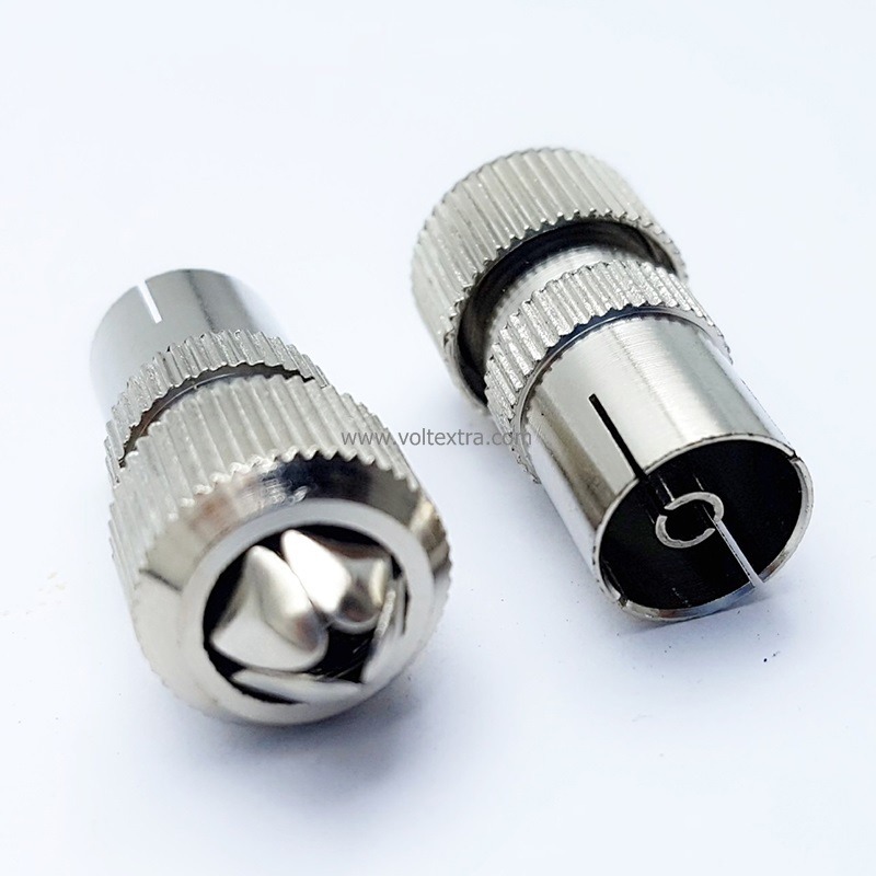 ปลั๊ก TV เหล็ก (ตัวเมีย)