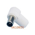 ปลั๊ก TV พลาสติก แบบงอ (ตัวผู้)