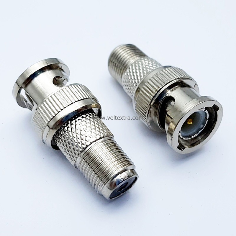 ปลั๊ก BNC ท้ายแจ๊ค F