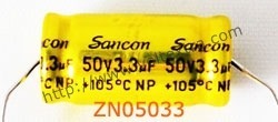 C ลำโพง 3.3uF/50V