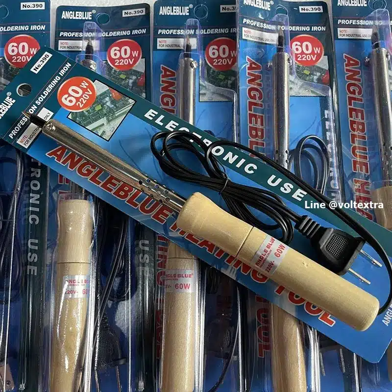 หัวแร้งด้ามไม้ Angleblue 60W
