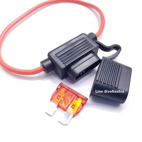 กระบอกฟิวส์เสียบยางกันน้ำ