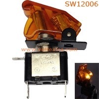 สวิทช์เครื่องบิน สีส้มใส